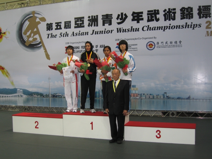 제5회 아시아청소년 선수권대회 동메달 입상 산타선수